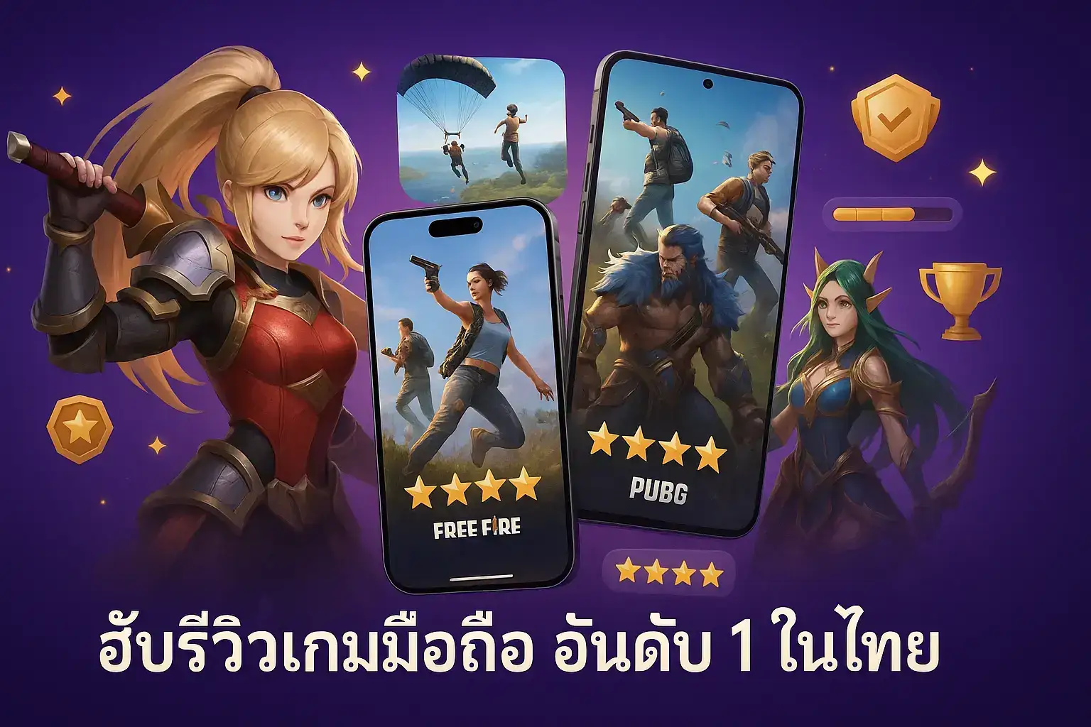 ภาพฮีโร่หลักของ PG Slot เวปตรง บารา